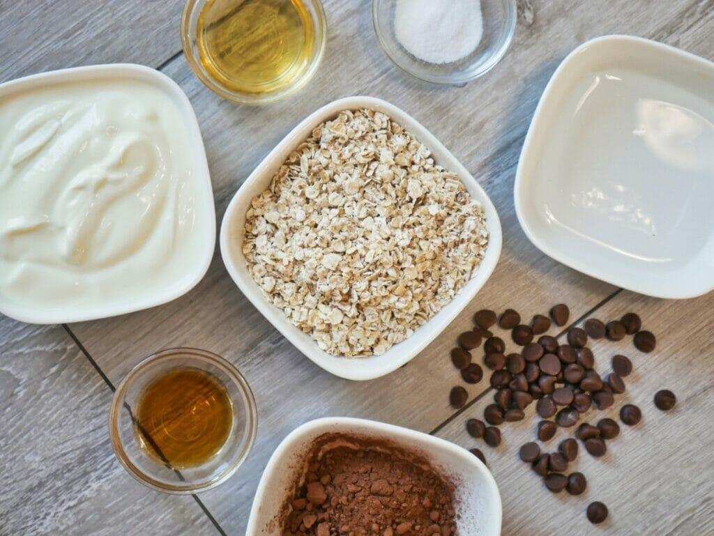 cocoa overnight oats ingredients