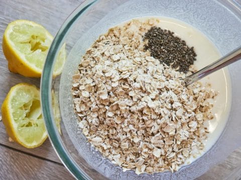 Lemon Overnight Oats (Easy + Healthy) - No Fuss Kitchen