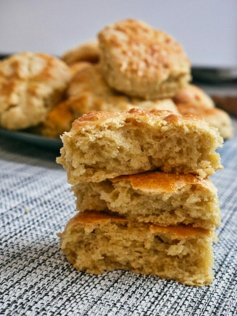 joanna gaines biscuit in a stack