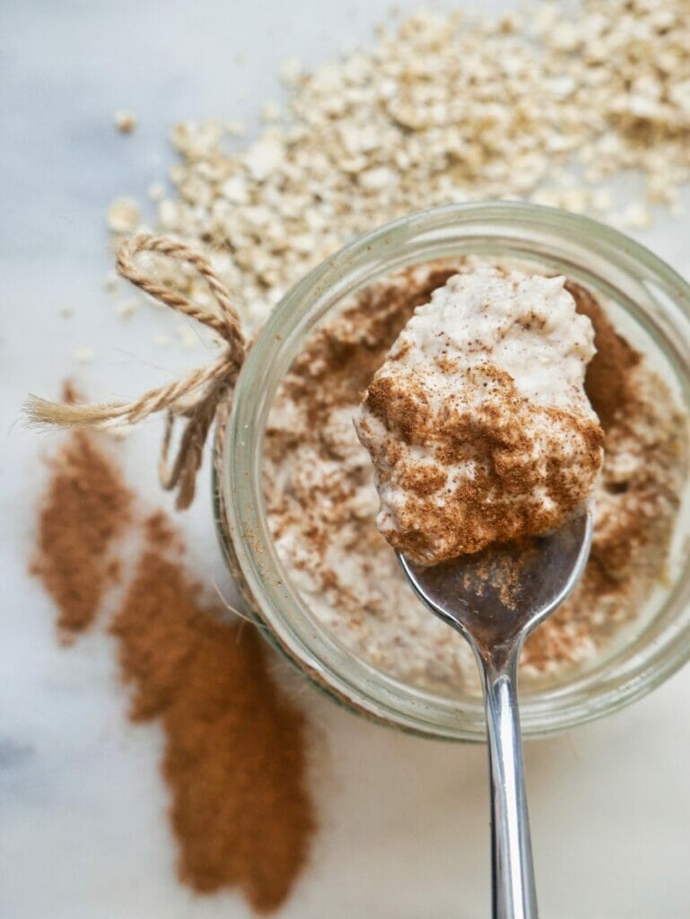 spoonful of cinnamon overnight oats