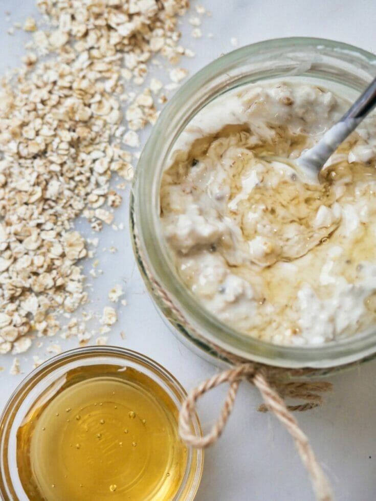 honey overnight oats