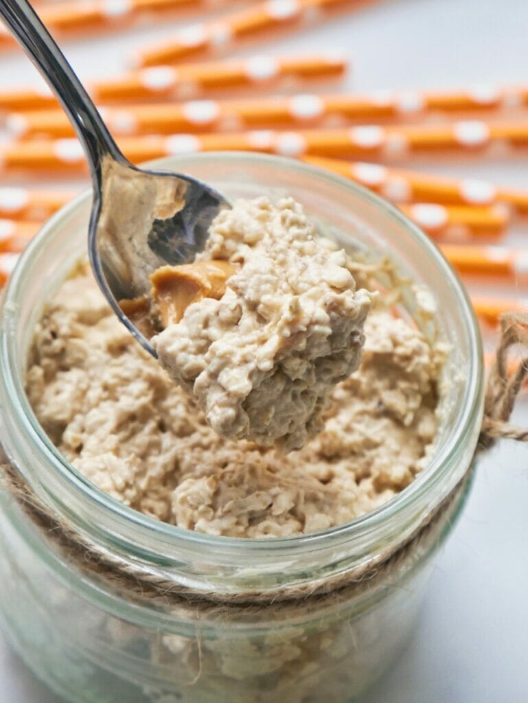 peanut butter overnight oats