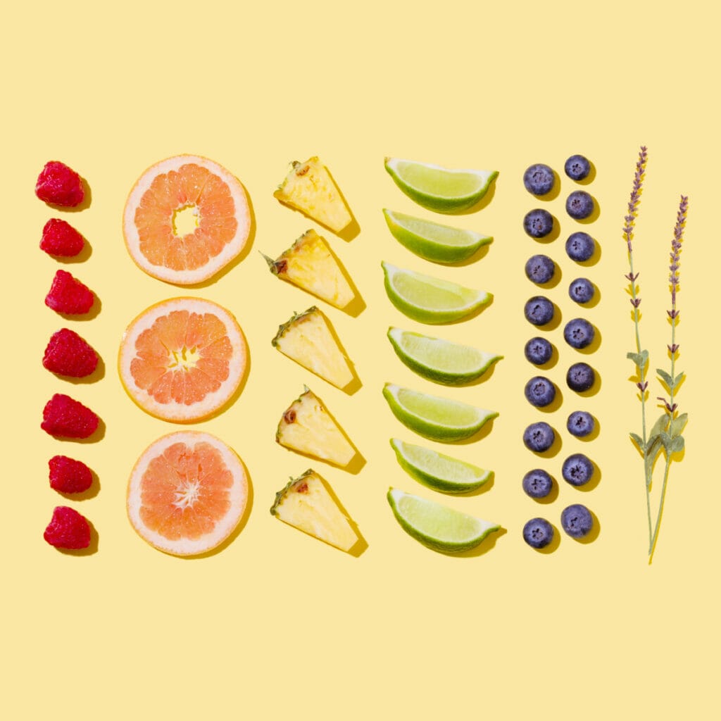 Fruit captions