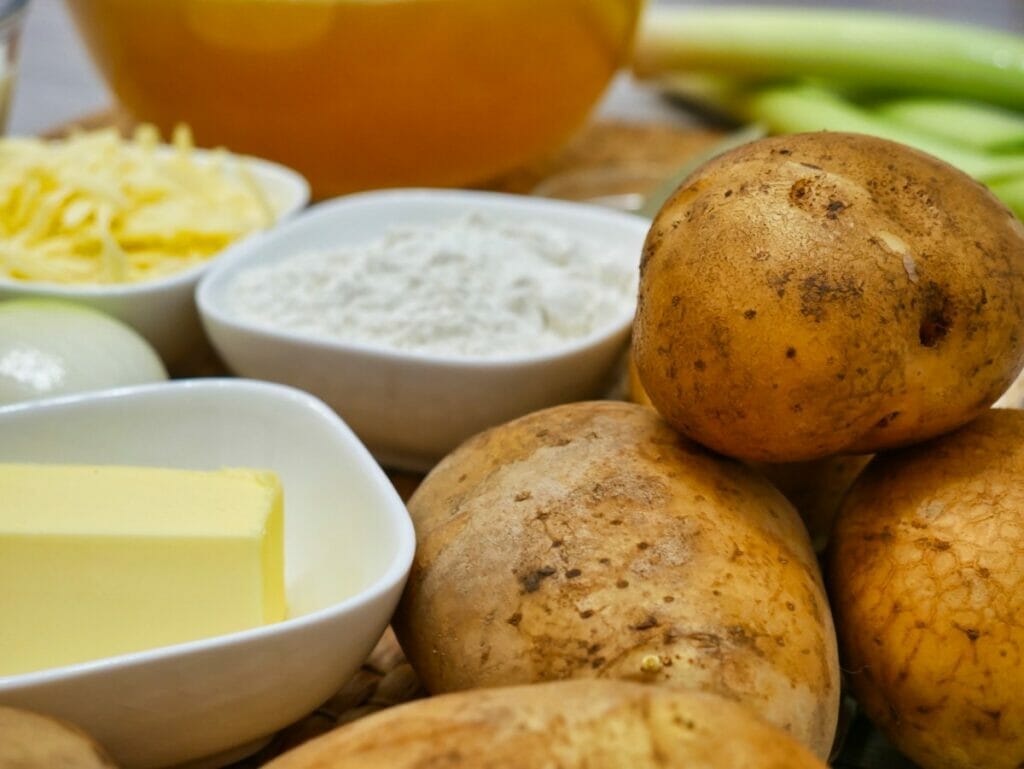 potato and carrot soup