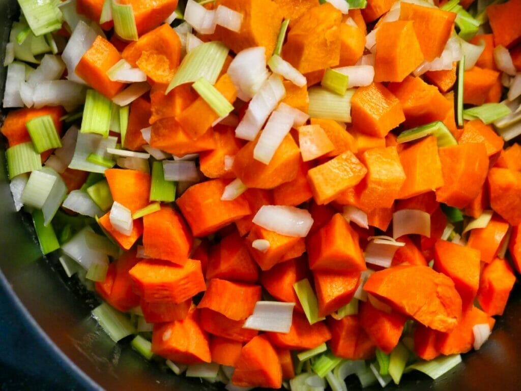 potato and carrot soup