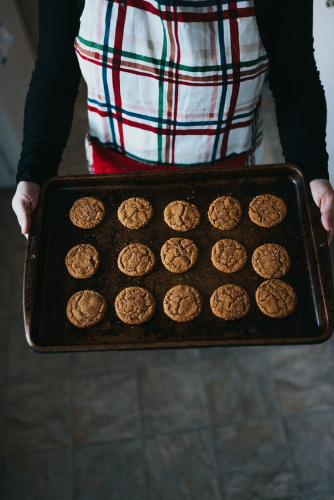 cookies on a pan