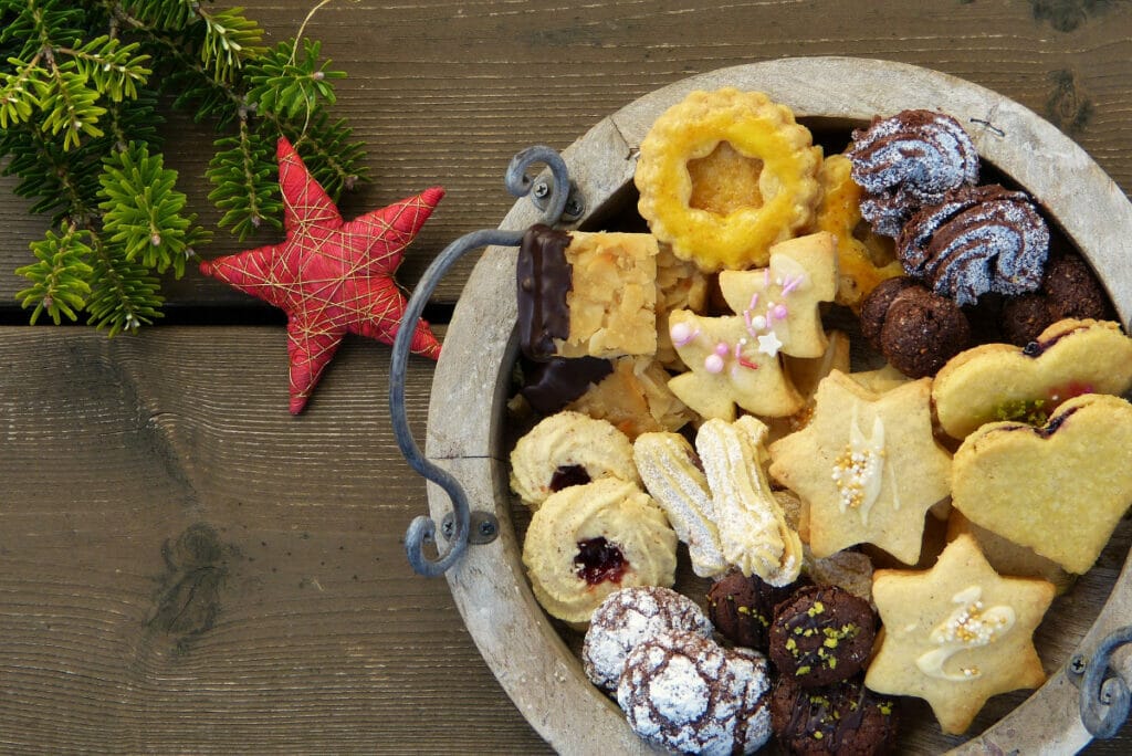 cookies in a basket