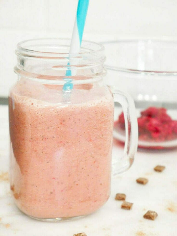 Best tasting chocolate raspberry protein shake recipe