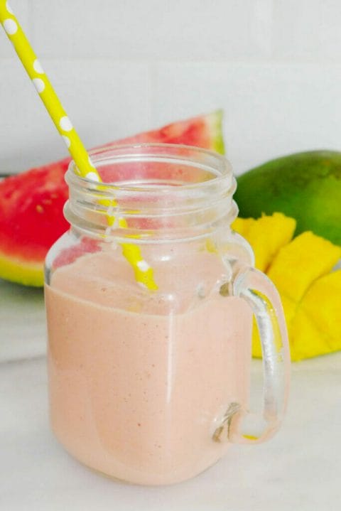 Easy Mango Watermelon Smoothie No Fuss Kitchen